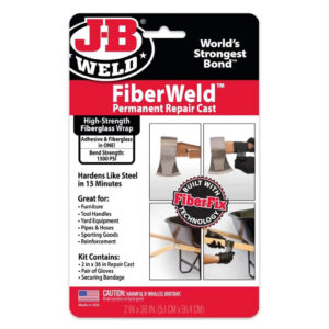 JB Weld FiberWeld uniwersalny samoprzylepny bandaż naprawczy 5x90cm